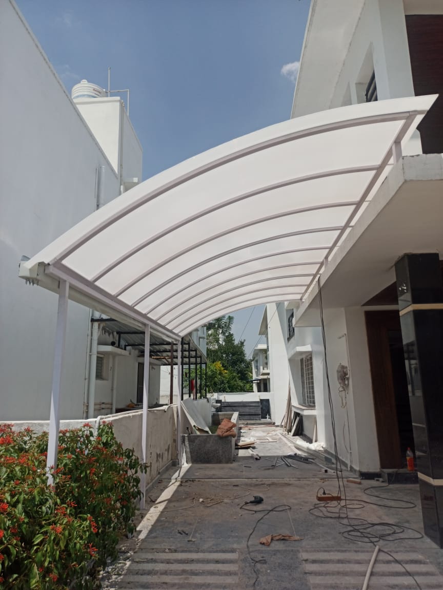 BALCONY GRILLS WITH PIPES